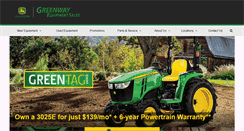 Desktop Screenshot of greenwayequipment.com